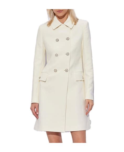 versace double breasted coat|versace blazers for women.